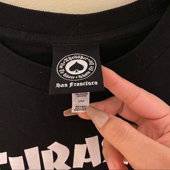 ✨NEW✨ Thrasher Long Sleeve Tee S - Picture 3 of 5